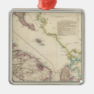 The Ionian Islands and Malta Metal Ornament