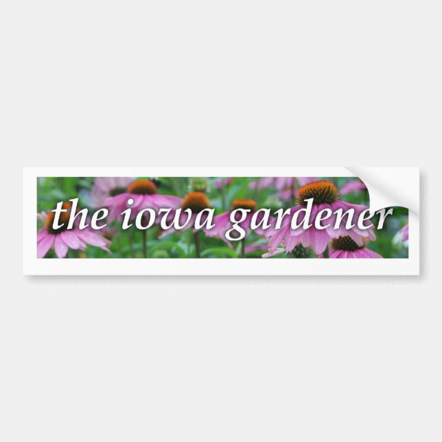 the iowa gardener bumper sticker (Front)
