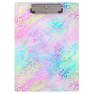 The Iridescent Leopard Series Design 10 Clipboard