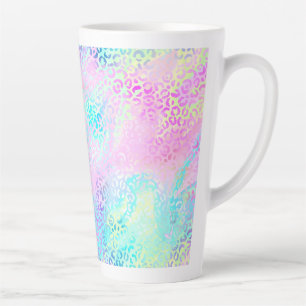 The Iridescent Leopard Series Design 10 Latte Mug