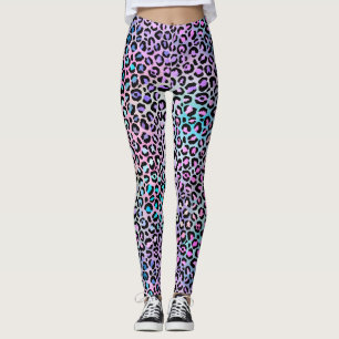 The Iridescent Leopard Series Design 12 Leggings