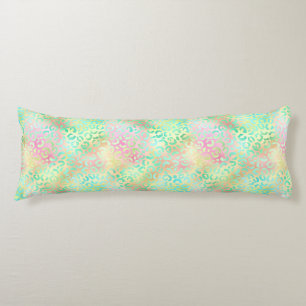 The Iridescent Leopard Series Design 2 Body Cushion