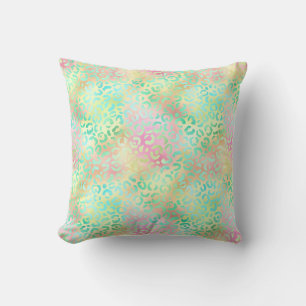 The Iridescent Leopard Series Design 2 Cushion