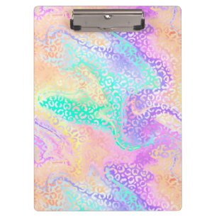 The Iridescent Leopard Series Design 3 Clipboard