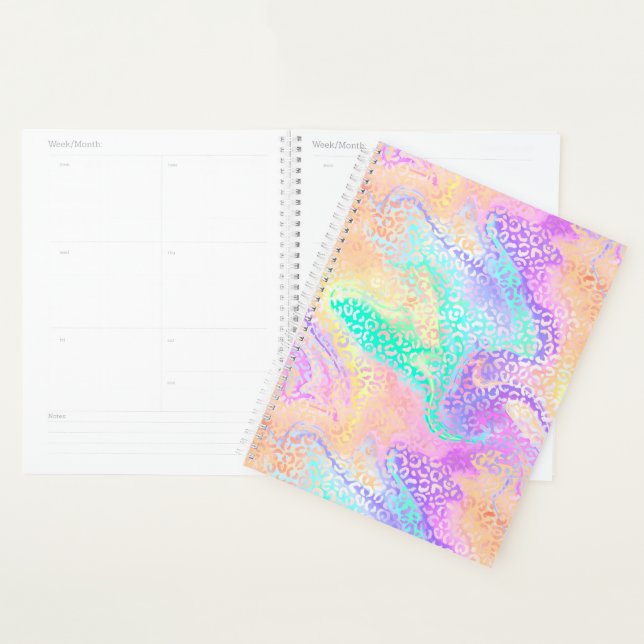 The Iridescent Leopard Series Design 3 Planner (Display)