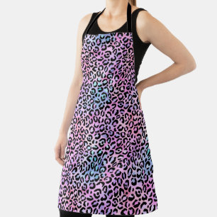 The Iridescent Leopard Series Design 4 Apron