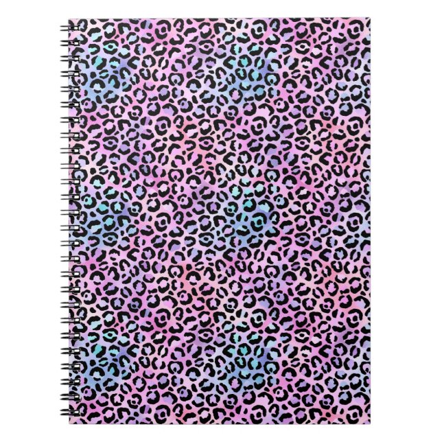 The Iridescent Leopard Series Design 4 Notebook (Front)