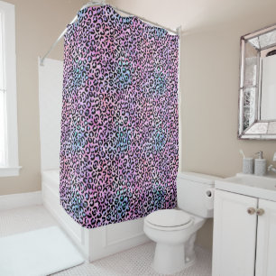 The Iridescent Leopard Series Design 4 Shower Curtain