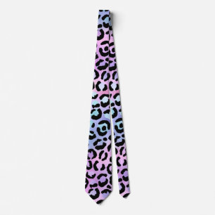 The Iridescent Leopard Series Design 4 Tie