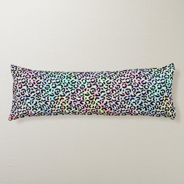 The Iridescent Leopard Series Design 5 Body Cushion (Front)