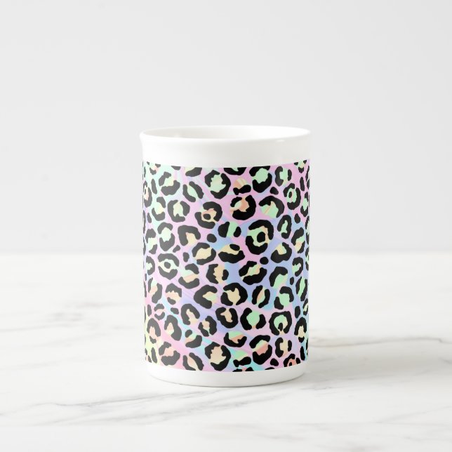 The Iridescent Leopard Series Design 5 Bone China Mug (Front)