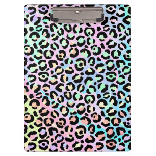 The Iridescent Leopard Series Design 5 Clipboard
