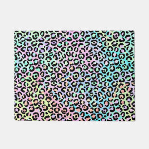 The Iridescent Leopard Series Design 5 Doormat