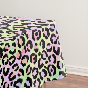 The Iridescent Leopard Series Design 5 Tablecloth