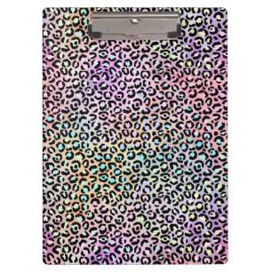 The Iridescent Leopard Series Design 6 Clipboard