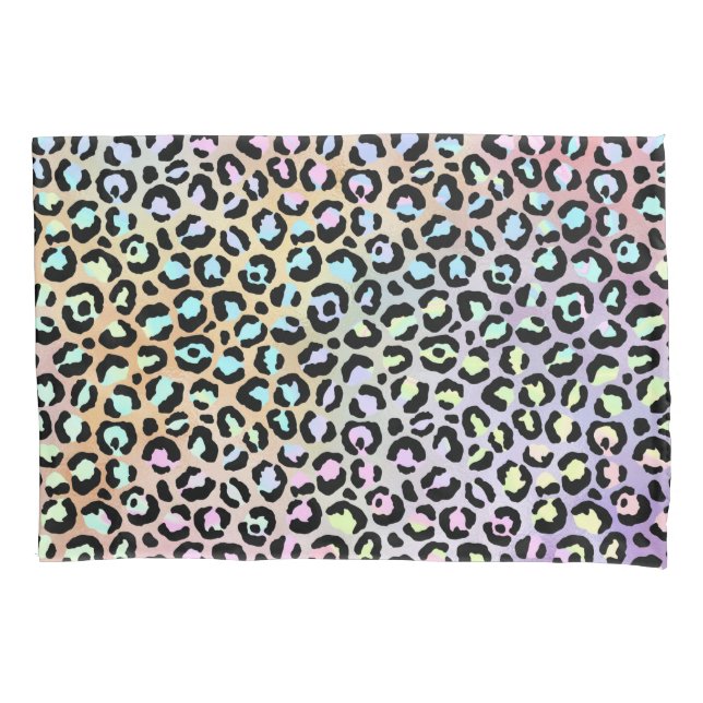 The Iridescent Leopard Series Design 6 Pillowcase (Front)