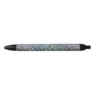 The Iridescent Leopard Series Design 8 Black Ink Pen