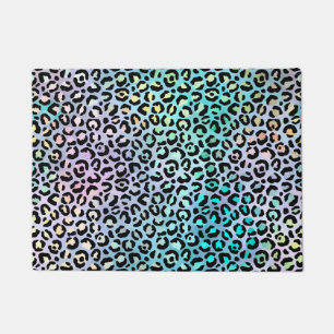The Iridescent Leopard Series Design 8 Doormat