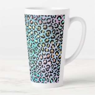 The Iridescent Leopard Series Design 8 Latte Mug