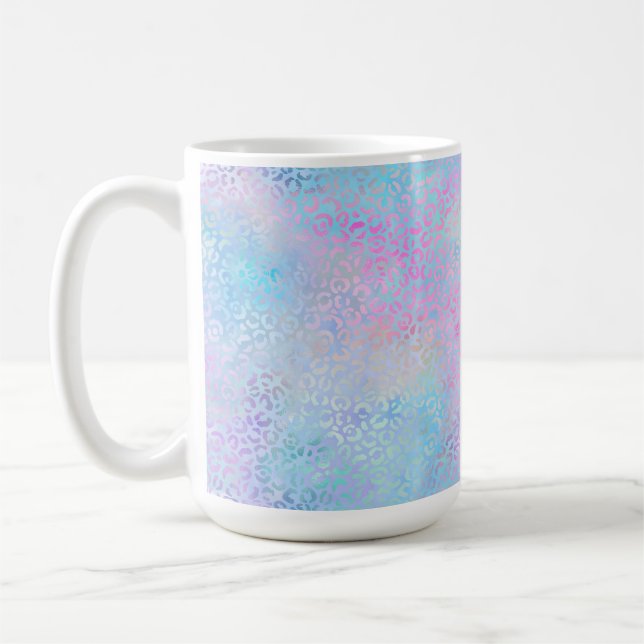 The Iridescent Leopard Series Design 9 Coffee Mug (Left)