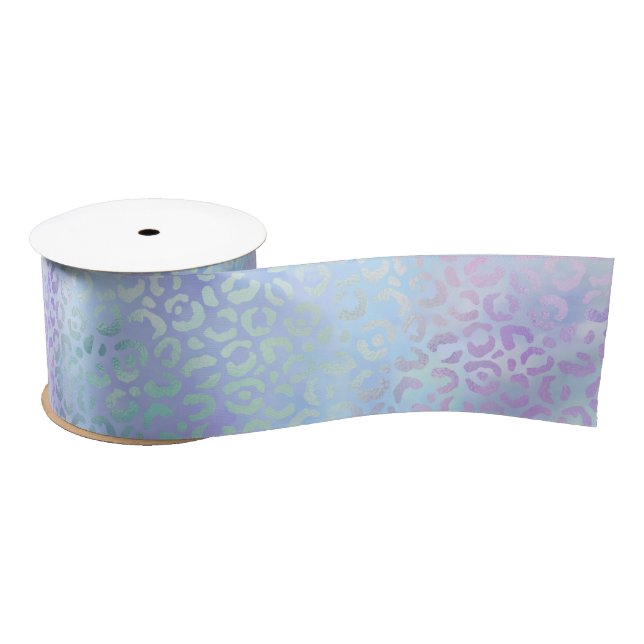 The Iridescent Leopard Series Design 9 Satin Ribbon (Spool)