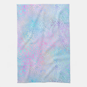 The Iridescent Leopard Series Design 9 Tea Towel