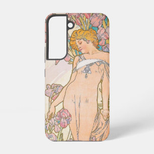 The Iris (1897) by Alphonse Mucha  Samsung Galaxy Case