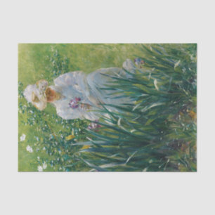 The Iris Bed by Charles Courtney Curran Tissue Paper