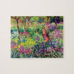 The Iris Garden at Giverny by Claude Monet Jigsaw Puzzle<br><div class="desc">Please visit my store for more interesting design and more colour choice =>  zazzle.com/iwheels*</div>