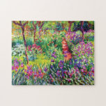 The Iris Garden at Giverny by Claude Monet Jigsaw Puzzle<br><div class="desc">Please visit my store for more interesting design and more colour choice =>  zazzle.com/iwheels*</div>