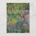 The Iris Garden At Giverny By Claude Monet  Postcard<br><div class="desc">The Iris Garden at Giverny painted by Claude Monet. Circa 1900.

This image is in the public domain.</div>