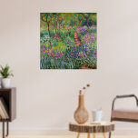 The Iris Garden At Giverny By Claude Monet Poster<br><div class="desc">The Iris Garden at Giverny painted by Claude Monet. Circa 1900.

This image is in the public domain.</div>