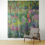 The Iris Garden At Giverny By Claude Monet  Tapestry<br><div class="desc">The Iris Garden at Giverny painted by Claude Monet. Circa 1900.

This image is in the public domain.</div>
