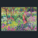 The Iris Garden at Giverny by Claude Monet    Tissue Paper<br><div class="desc">Please visit my store for more interesting design and more colour choice. => zazzle.com/iwheels*</div>