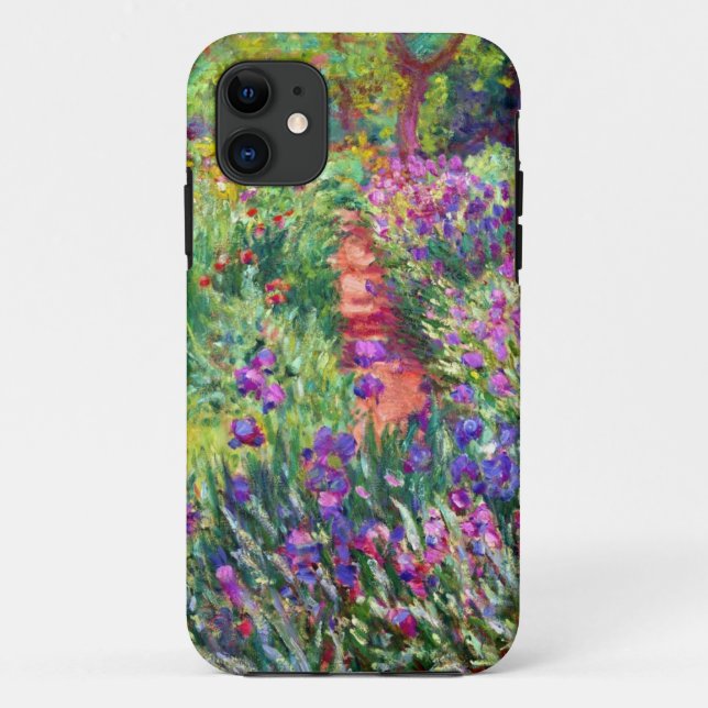 The Iris Garden by Claude Monet Case-Mate iPhone Case (Back)