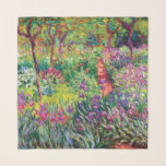 The Iris Garden by Claude Monet Scarf<br><div class="desc">Please visit my store for more interesting design and more colour choice => zazzle.com/colorfulworld*</div>