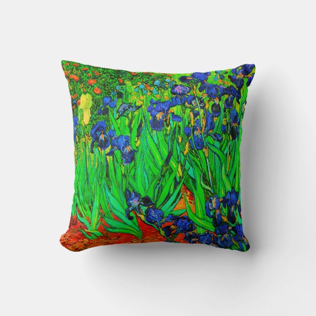THE IRIS VINCENT VAN GOGH CUSHION (Front)