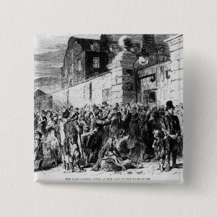 The Irish Famine 15 Cm Square Badge