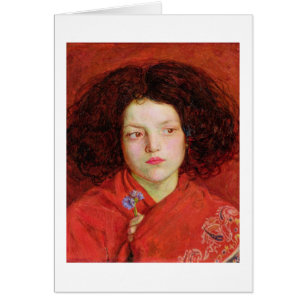 The Irish Girl, 1860 (oil on canvas laid down on b