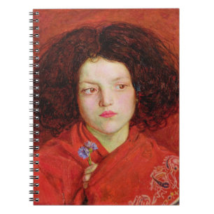 The Irish Girl, 1860 (oil on canvas laid down on b Notebook