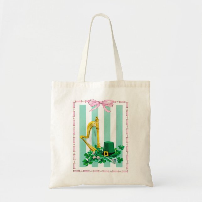 The Irish Harp - Tote Bag (Front)