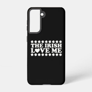 The Irish Love Me Shamrock St Patrick's Day Retro Samsung Galaxy Case
