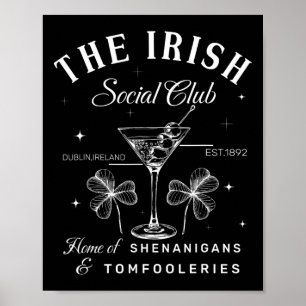 The Irish Social Club Home Of Shenanigans And Tomf Poster