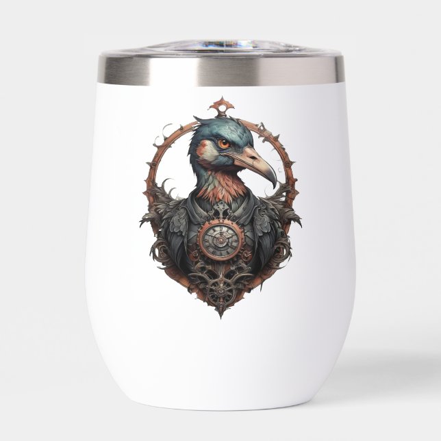 "The Iron Beak: A Steampunk Ibis" (Front)