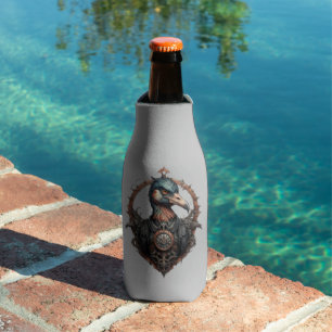 "The Iron Beak: A Steampunk Ibis"  Bottle Cooler