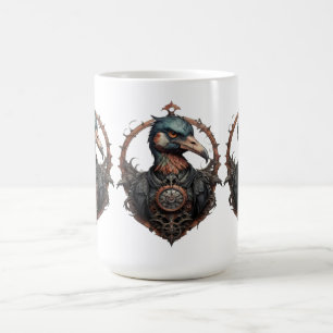 "The Iron Beak: A Steampunk Ibis" Coffee Mug