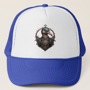 "The Iron Beak: A Steampunk Ibis" Trucker Hat