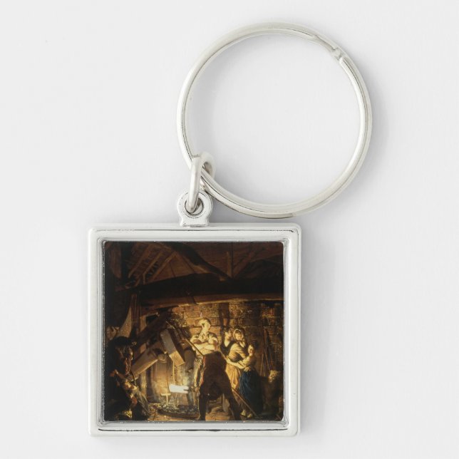The Iron Forge, 1772 Key Ring (Front)