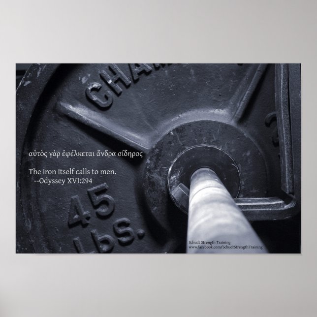 The iron itself calls to men. poster (Front)