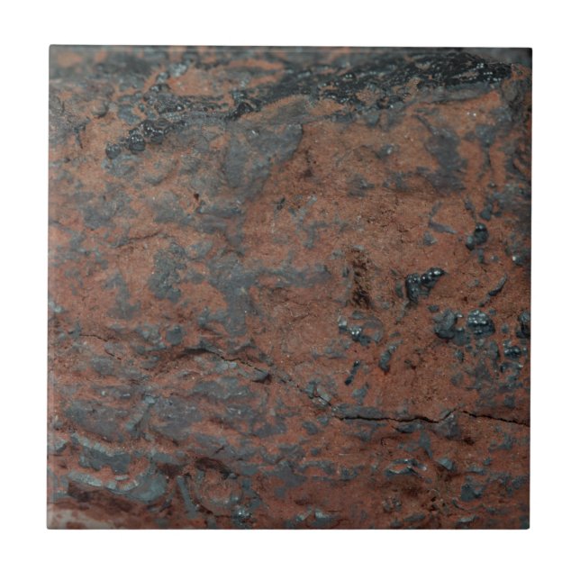 The iron ore Haematite Ceramic Tile (Front)